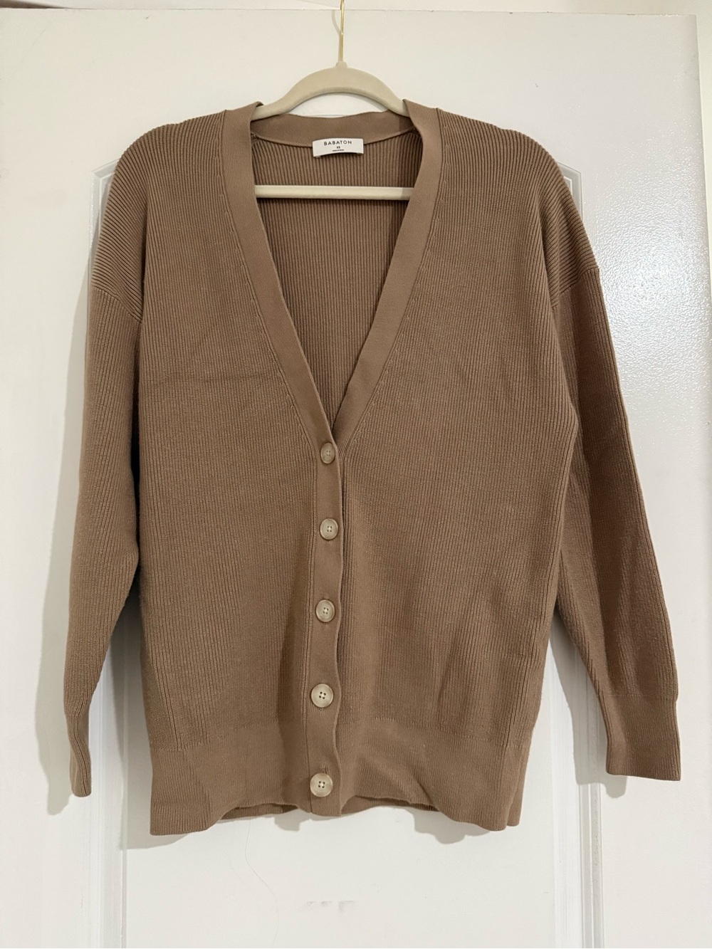 Aritzia Babaton Button Cardigan - Brown